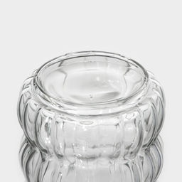 Банка для сыпучих продуктов Доляна «Коралл», 1 л, 9×23 см, с пластиковой крышкой, стекло, прозрачная