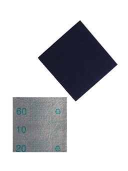 Ковролин самоклеящийся для пола и для стен, 300×300 мм, цвет синий, 10 шт.