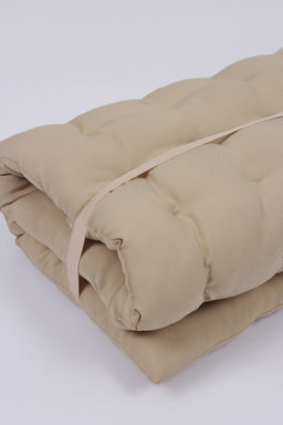 Подушка на стул со спинкой матрас подушка для кресла, 85х42х5 см на резинке и с завязками - Bio-line фото 14