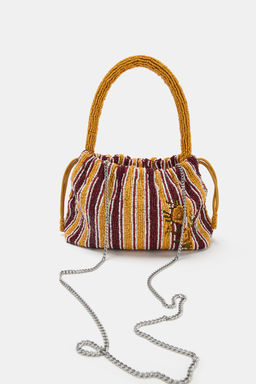 MINI BOLSO DE HOMBRO CUENTAS / Multicolor - Zara фото 3