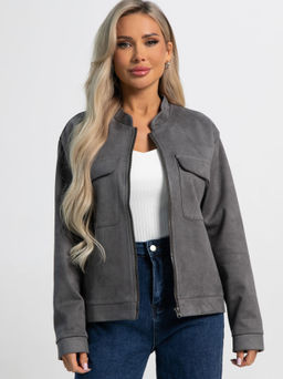 Бомбер Александра (графит) Б15302-2М