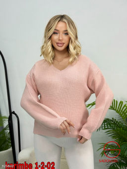 Джемпер женский однотонный