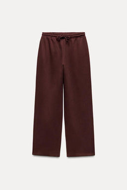 STRAIGHT PLUSH TROUSERS - Zara фото 4
