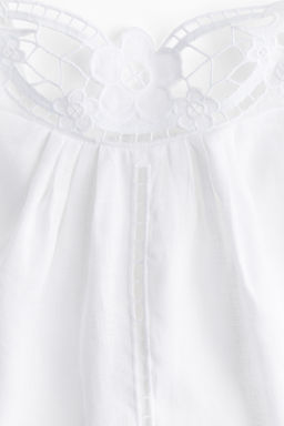 Top de lino con tirantes de lazo - H&m фото 3
