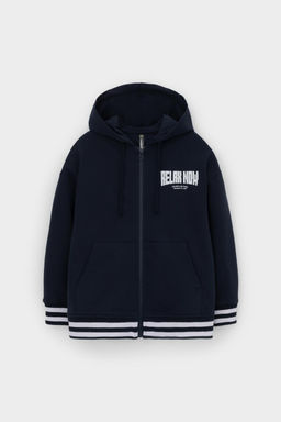 КР 302758/индиго к569 джемпер (толстовка) для мал