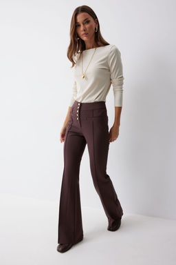 Брюки LYUSHe 4222-Р коричневый