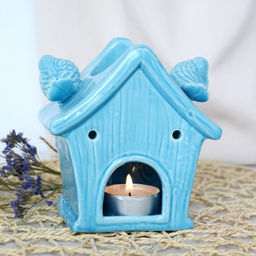 Аромалампа Домик / 1801 /уп 72/ (Голубой) - Галеонтрейд фото 11