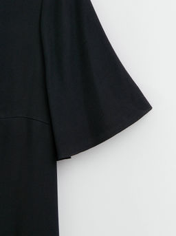 CONTE Платье свободного кроя LPL 1190 из вискозы black black