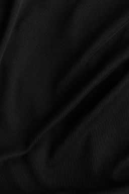 Vestido off-the-shoulder con escote vuelto - H&m фото 8