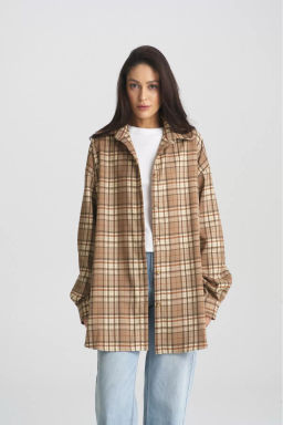 Рубашка в клетку Beige