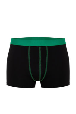 Siyah Renkli Lastikli 5li Paket Esnek Pamuklu Boxer TMNAW24BX00007 - Trendyolmilla фото 6