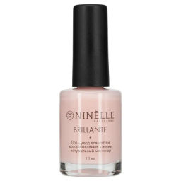Лак-уход для ногтей: восстановление, сияние, естественный маникюр Brillante, 209 нюдовый - Ninelle фото 6