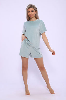 Костюм Натали 71118 футболка и шорты из велюра  фото 38