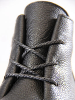 Босоногие ботинки 352.NATAbl.Черный флоттер/мех