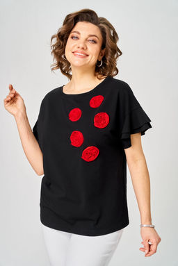 Джемпер Rumoda 2287 черный  фото 4