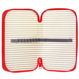 Пенал каркасный с эффектом металлик, 2 секции, 12.5×20.5×4 см, ламинированный картон, «Трансформеры»