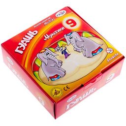 Гуашь ГАММА "Мультики" 9цв. 20мл. (221031)