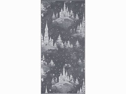 Полотенце махровое 6с102.411ж1 Зимняя сказка(графит5) 67х150см