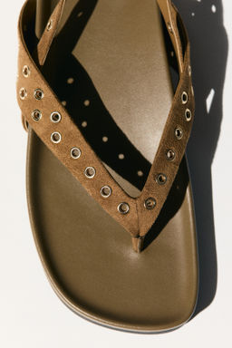 Sandalias con ojales decorativos - H&m фото 3