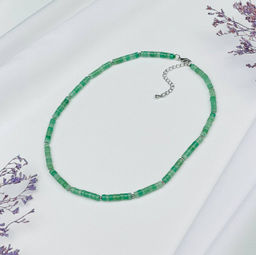 Чокер из зеленого Авантюрина 38 см +