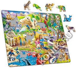 Пазл Зоопарк, 48 эл. - Larsen фото 2