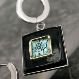 Серьги из муранского стекла MATRIX - Vloes фото 5