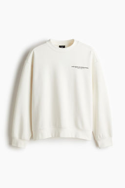 Sudadera con estampado Loose Fit - H&m фото 4