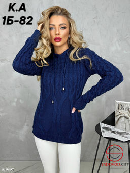 Кофта женская с капюшоном