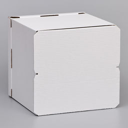 Цена за 2 шт. Короба под торт, короб белый, кондитерская упаковка, 50×50×50 см