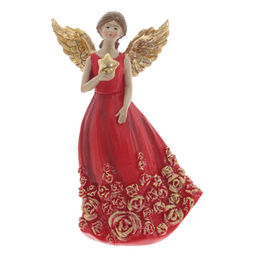 Фигурка декоративная "Ангел", L7,5 W5 H13,5 см, 2в.