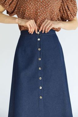 Джинсовая юбка - Looklikecat фото 4