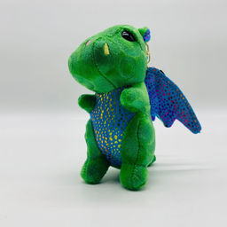 Мягкая игрушка брелок Дино с цветными чешуйками 13 см в ассортименте - Storyland фото 7