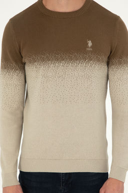Мужской свитер цвета хаки Неожиданная скидка в корзине - U.s. polo assn фото 11
