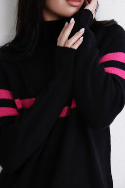 10089 Свитер чёрный - Martichelli фото 25