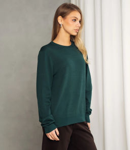 Джемпер #ОКТ125002, изумрудный - Dommod фото 2