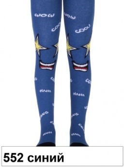 Колготки дет. TIP-TOP 4С-02СП, р.92-98 (24) - 552 синий - Conte elegant фото 2