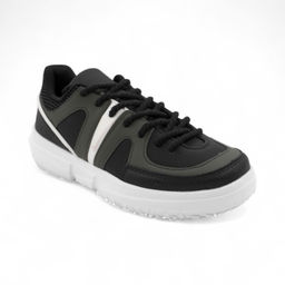 Кроссовки А728-8 черно зеленые