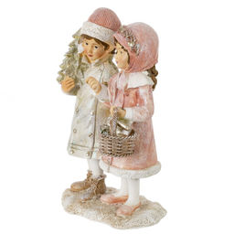 Фигурка декоративная "Дети", L12,5 W8 H19,5 см