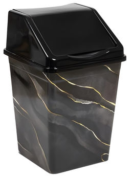 Контейнер для мусора 16 л декор. с подвижн/кр арт. 941656/657