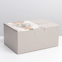 Цена за 2 шт. Коробка?пенал, упаковка подарочная, Stay beautiful, 22?15?10 см