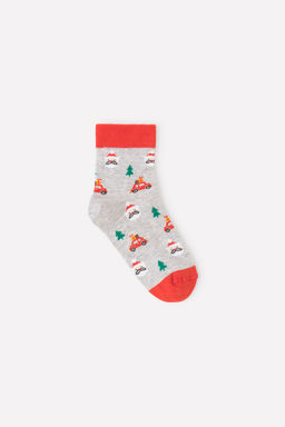 CROCKID СТОК! Носки. Цвет: св.серый меланж