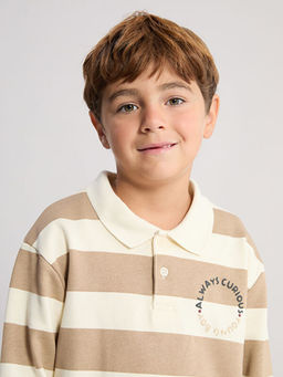 Polo Yaka Erkek ?ocuk Sweatshirt