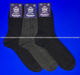 Цена за 5 пар. 5 ПАР - Сенатор носки мужские А-5 темно-серые - 5 ПАР