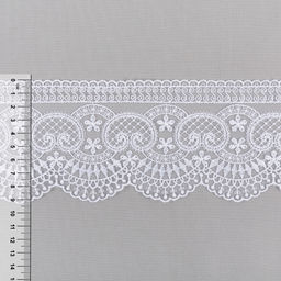 Кружево Gamma сетка 92 мм GKM-9201 в пакете 8.8 м 0.2 Турция TL001WH белый