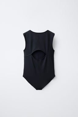 BODY POLIAMIDA CUT OUT / Azul - Zara фото 2