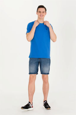 Мужская футболка Saks Basic с круглым вырезом - U.s. polo assn фото 4