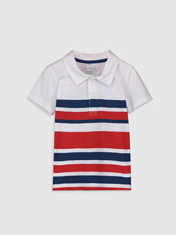 Polo Yaka K?sa Kollu Erkek Bebek Ti??rt
