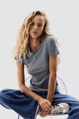 Camiseta ajustada - H&m фото 8