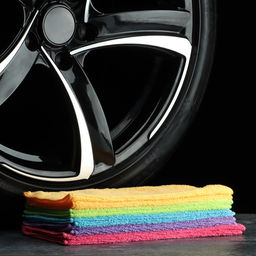 Салфетки микрофибра City-UP 30×30 см, СА-120, набор 10 шт.