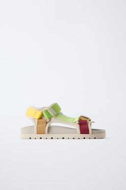 MULTICOLOURED SANDALS